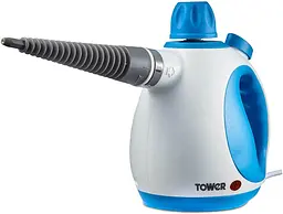 Ручний пароочисник Tower THS10 1050 Вт із баком 250 мл та комплектом насадок