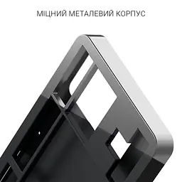 Игровая клавиатура Dark Project ALU87 Bushido ENG/UA (DPKB_BUSHIDO_87_ANSI_UA) - мініатюра 10