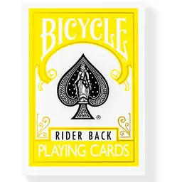 Карти гральні United States Playing Card Company Bicycle Rider Back Yellow deck (09421)