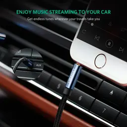 Кабель мультимедійний 3.5mm M to 3.5mm M 2.0m AV112 blue Ugreen (10687) - мініатюра 4