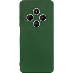 Чохол TPU GETMAN Liquid Silk Full Camera для Xiaomi Redmi 14C / Poco C75 Зелений / Dark green