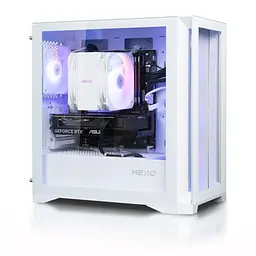 Комп'ютер HEXO Gaming TwinFront Pro (HGP-TF7500FN507-D532S1TWH) White / AMD Ryzen 5 7500F (3.7-5.0), 6 ядер / NVIDIA GeForce RTX 5070 / 32 ГБ (DDR5) / 1024 ГБ (SSD) - мініатюра 3