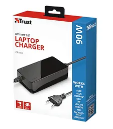 Адаптер живлення Trust Primo 90W-19V Universal Laptop, чорний teh0013444 - мініатюра 5