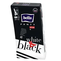 Щоденні прокладки Bella Panty Slim Black&White 40 шт. - мініатюра 5