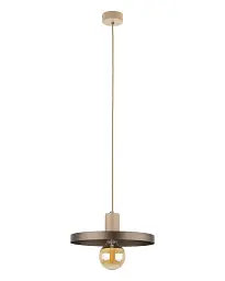 Підвісний світильник, люстра TK Lighting 10757 Sila E27 1x15W IP20 коричневий