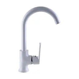 Змішувач для кухні Globus Lux Laguna GLA-0203SL-7-white Білий - мініатюра 5