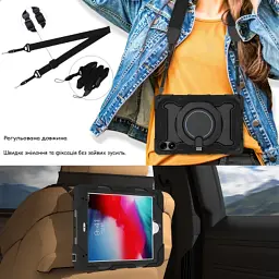 Чохол до планшета BeCover Armor Stand Xiaomi Redmi Pad 2 Pro 12.1" Black (715501) - мініатюра 6