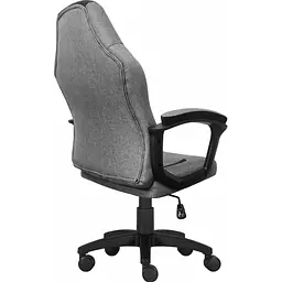 Геймерське дитяче крісло GT Racer X-1414 Fabric Gray/Black Suede [122625] - мініатюра 5