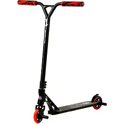 Самокат трюковий Best Scooter 55х85 см Чорно-червоний 000231346