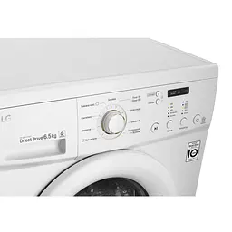 Пральна машина LG з фронтальним завантаженням FH2C3WD, 6.5кг, 1200, A+++, глибина 44см, Інвертор, Білий (FH2C3WD) - мініатюра 9