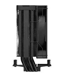 Кулер для процесора Deepcool AG400 DIGITAL ARGB, Black, алюміній/мідь, 1x120 мм ARGB, для Intel 1700/1200/115x, AMD AMx/FMx, цифровий екран, висота 153 мм (R-AG400-BKADMN-G-1) - мініатюра 5
