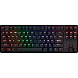 Клавіатура Hator Icefall Mecha TKL Rainbow Wireless/USB Black (HTK287UA)