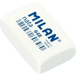 Гумка шкільна прямокутна CPM648N, м'який