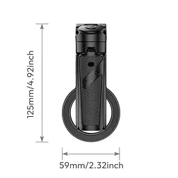 Селфі-монопод Ulanzi JJ03 3-in-1 Magnetic Phone Tripod with Remote Control Black (T090) - мініатюра 7