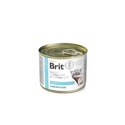 Вологий корм Brit GF VetDiet Obesity для кішок, при ожирінні та надмірній вазі, з ягнятим 200 г (арт.100711)