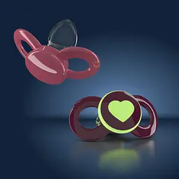 Пустушка ортодонтична Dentistar для дівчинки від 6 місяців 2 шт - мініатюра 4