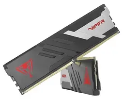 Пам'ять 16Gb x 2 (32Gb Kit) DDR5, 6000 MHz, Venom, Black, 36-36-36-76, 1.35V, з радіатором Patriot teh0020298 - мініатюра 4