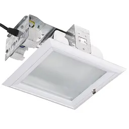 Світильник стельовий Brille врізний DL-13W/2x13W WH 166226