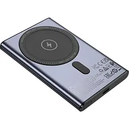 Зовнішній акумулятор Hoco Q32 Bird 5000mAh 20W Metal Gray [142578] - мініатюра 2