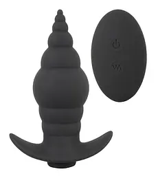Анальна пробка з вібрацією Black Velvets RC Butt Plug Orion 42-05530850000 98250 - мініатюра 4