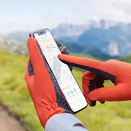 Рукавичкі нековзкі трикотажні Naturehike NH21FS035 М сірі - мініатюра 2