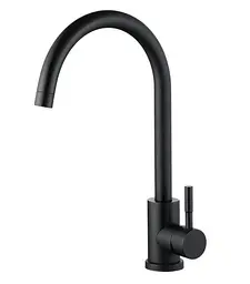 Змішувач для кухні WEZER EKO4A-01-BLACK - мініатюра 2