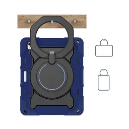 Чохол до планшета BeCover Armor Stand Apple iPad Air 13" M2/M3 (2024/2025) Blue (711927) - мініатюра 5