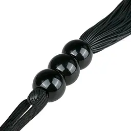 Хлист силіконовий Easytoys Black Silicone Whip, 32 см - мініатюра 3