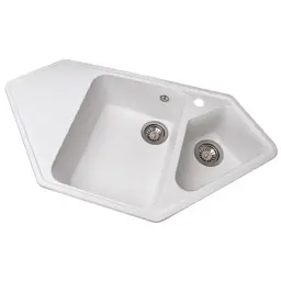 Мийка кухонна GRANADO IBIZA white (gr1805) - мініатюра 2