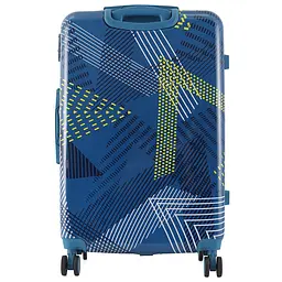 Валіза велика Semi Line 28 дюймів (L) Polycarbonate/ABS-Plastic Blue Pattern (T5652-3) - мініатюра 5
