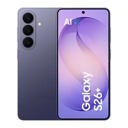 Смартфон Samsung Galaxy S26+ 5G (S947) 6.7" 12/512ГБ, 2SIM, 4900 мАг, фіолетовий