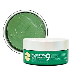 Заспокійливі гідрогелеві патчі з пептидами Hyaluron Cica Peptide 9 Ampoule Eye Patch Medi-Peel 60 шт