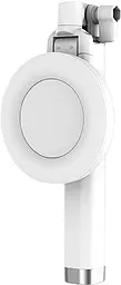 Монопод Rock Selfie stick with lightning wire control & light White