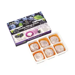 Японські моті Bamboo House Double Fillings Mochi Blueberry Milk 180г - мініатюра 2