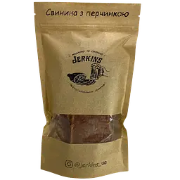 М'ясні чипси Свинина з перчинкою Jerkins