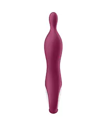 Вібратор Satisfyer A-Mazing 1 21.7 см бордовий - мініатюра 5