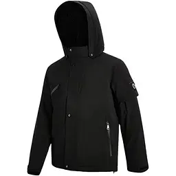 Термокуртка Ninetygo Windproof Anti-Drilling Hooded Down Jacket Size L Black (6941413233019) [120957]
