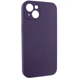 Чохол Silk Full Camera Protective (AA) NO LOGO для Apple iPhone 13 (6.1") Фіолетовий / Elderberry - мініатюра 2