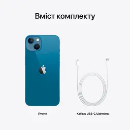 Смартфон Apple iPhone 13 128GB Blue A2633 (Grade B) Seller Refurbished - мініатюра 8