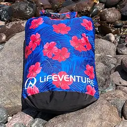 Гермомішок Lifeventure Printed Dry Bag 10 L Червоний-Синій - мініатюра 4