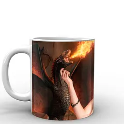 Кухоль GeekLand Game of Thrones Дейєнеріс GT.02.032.246 330 мл білий - мініатюра 2