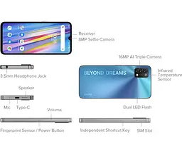Смартфон Umidigi A11S 4/64Gb Mist Blue [69408] - мініатюра 9