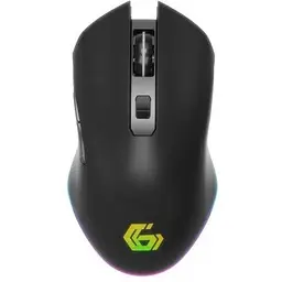Миша бездротова Gembird MUSGW-6BL-02 чорний 2.4GHz USB 1600 - 3200 dpi RGB підсвічування 6 кнопок 400 mAh