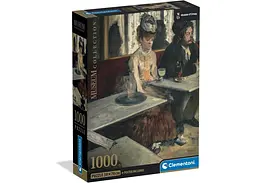 Пазл Clementoni Museum Collection: В кафе (Абсент), Едгар Дег (Museum Collection - Edgar Degas - Dans un Café Puzzle - 1000 pcs.), 1000 ел. (39974)