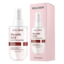 Відлущуючий пілінг для шкіри голови Hollyskin Glycolic Acid з гліколевою кислотою та екстрактом кленового соку 100 мл