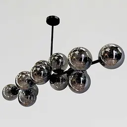 Люстра Лофт Art 3010/12BK - мініатюра 3