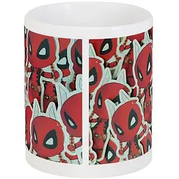 Кухоль GeekLand Deadpool Marvel Geeky Sticker 02.65 330 мл білий - мініатюра 2