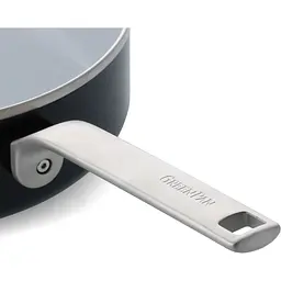 Сотейник GreenPan Evolution з кришкою 26 см 3.7 л чорний (CC007086-001) - мініатюра 2