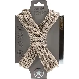 Мотузка для бондажу Ouch! Rope 10 м (золотистий)