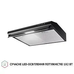Витяжка плоска Perfelli PL 5144 BL LED - мініатюра 4